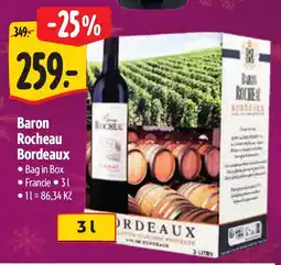 Albert Baron Rocheau Bordeaux nabídka