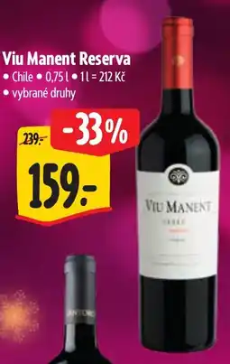 Albert Viu Manent Reserva nabídka