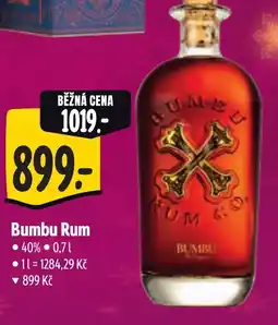 Albert Bumbu Rum nabídka