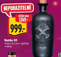 Albert Bumbu XO nabídka