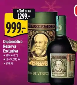 Albert Diplomático Reserva Exclusiva nabídka