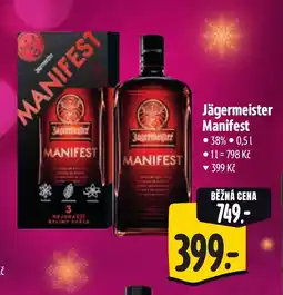 Albert Jägermeister Manifest nabídka