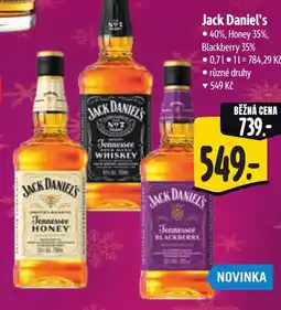 Albert Jack Daniel's nabídka