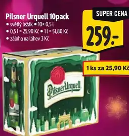 Albert Pilsner Urquell 10pack nabídka