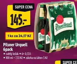 Albert Pilsner Urquell 6pack nabídka