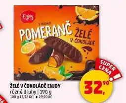 Penny Market ŽELÉ V ČOKOLÁDĚ ENJOY, 190 g nabídka