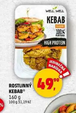Penny Market ROSTLINNÝ KEBAB, 160 g nabídka