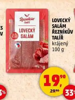 Penny Market LOVECKÝ SALÁM ŘEZNÍKŮV TALÍŘ, 100 g nabídka
