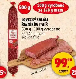 Penny Market LOVECKÝ SALÁM ŘEZNÍKŮV TALÍŘ, 500 g nabídka