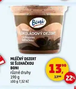 Penny Market MLÉČNÝ DEZERT SE ŠLEHAČKOU BONI, 190 g nabídka