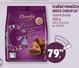 Penny Market PLNĚNÉ PERNÍČKY SRDCE CHOCO'LA, 300 g nabídka