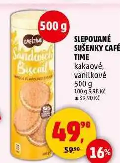 Penny Market SLEPOVANÉ SUŠENKY CAFÉ TIME, 500 g nabídka