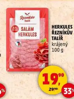 Penny Market HERKULES ŘEZNÍKŮV TALÍŘ, 100 g nabídka