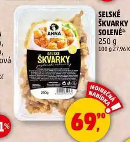Penny Market SELSKÉ ŠKVARKY SOLENÉ, 250 g nabídka