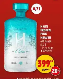 Penny Market H GIN FROZEN, PINK HEAVEN, 0,7 l nabídka