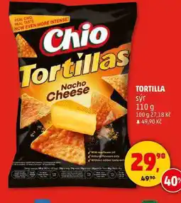 Penny Market CHIO TORTILLA sýr, 110 g nabídka