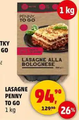 Penny Market LASAGNE PENNY TO GO, 1 kg nabídka