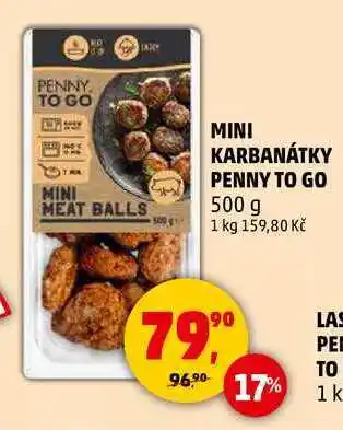 Penny Market MINI KARBANÁTKY PENNY TO GO, 500 g nabídka