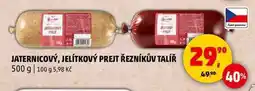 Penny Market JATERNICOVÝ, JELÍTKOVÝ PREJT ŘEZNÍKŮV TALÍŘ, 500 g nabídka