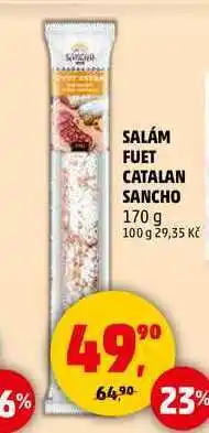 Penny Market SALÁM FUET CATALAN SANCHO, 170 g nabídka
