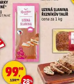 Penny Market UZENÁ SLANINA ŘEZNÍKŮV TALÍŘ, 1 kg nabídka