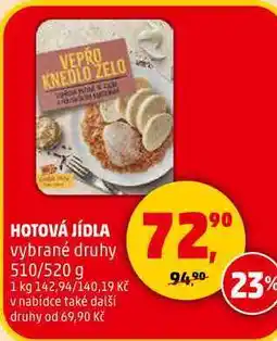 Penny Market HOTOVÁ JÍDLA, 510/520 g nabídka
