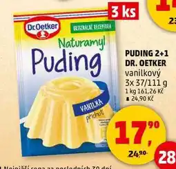 Penny Market PUDING 2+1 DR. OETKER vanilkový, 3x 37 g nabídka