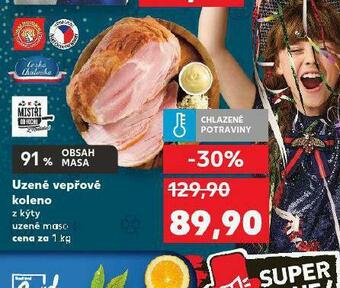 Kaufland Uzené vepřové koleno nabídka
