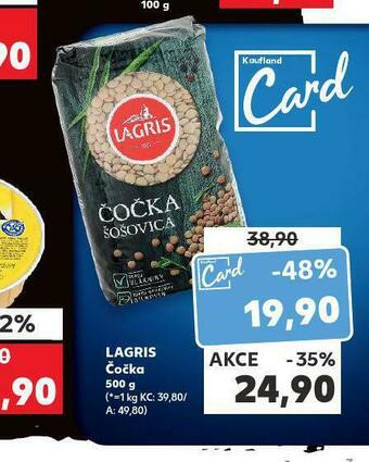 Kaufland Lagris čočka nabídka