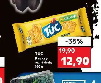 Kaufland Tuck krekry nabídka
