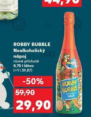 Kaufland Robby bubble nabídka