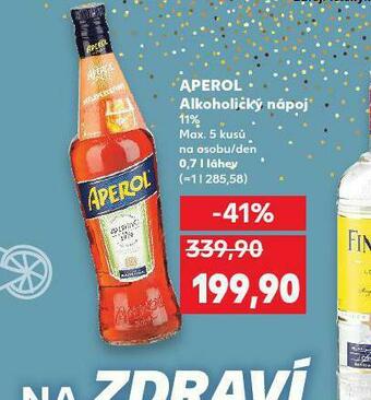 Kaufland Aperol nabídka