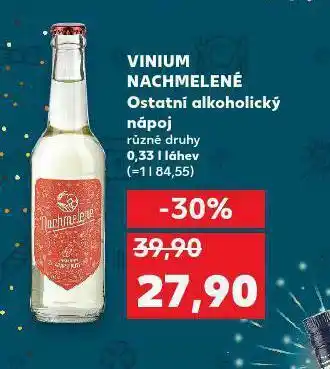Kaufland Vinium nachmelené nabídka