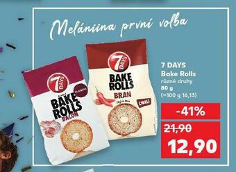 Kaufland 7 days bake rolls nabídka