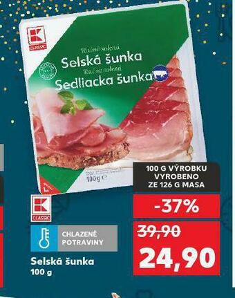 Kaufland Selská šunka nabídka