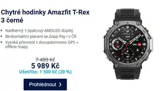 Chytré hodinky Amazfit T-Rex