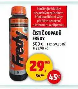 Penny Market ČISTIČ ODPADŮ FREDY, 500 g nabídka