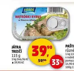 Penny Market JÁTRA TRESČÍ, 115 g nabídka