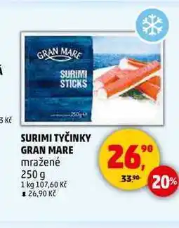 Penny Market SURIMI TYČINKY GRAN MARE, 250 g nabídka