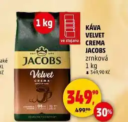 Penny Market KÁVA VELVET CREMA JACOBS zrnková, 1 kg nabídka