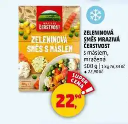 Penny Market ZELENINOVÁ SMĚS MRAZIVÁ ČERSTVOST, 300 g nabídka