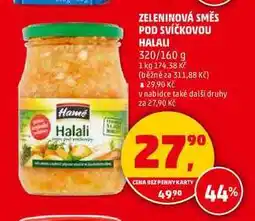 Penny Market ZELENINOVÁ SMĚS POD SVÍČKOVOU HALALI, 320 g nabídka