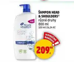 Penny Market ŠAMPON HEAD & SHOULDERS, 800 ml nabídka