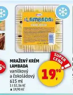 Penny Market MRAŽENÝ KRÉM LAMBADA, 615 ml nabídka