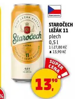 Penny Market STAROČECH LEŽÁK 11 plech, 0,5 l nabídka