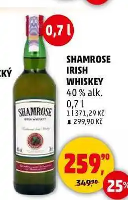 Penny Market SHAMROSE IRISH WHISKEY, 0,7 l nabídka