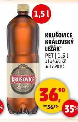 Penny Market KRUŠOVICE KRÁLOVSKÝ LEŽÁK PET, 1,5 l nabídka