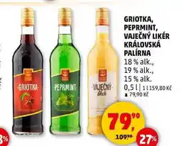 Penny Market GRIOTKA KRÁLOVSKÁ PALÍRNA, 0,5 l nabídka