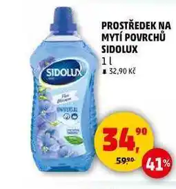 Penny Market PROSTŘEDEK NA MYTÍ POVRCHŮ SIDOLUX, 1 l nabídka