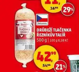 Penny Market DRŮBEŽÍ TLAČENKA ŘEZNÍKŮV TALÍŘ, 500 g nabídka